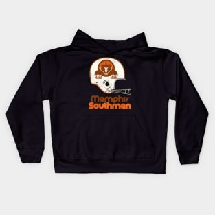 Defunct Memphis Southmen Football Team Helmet Kids Hoodie